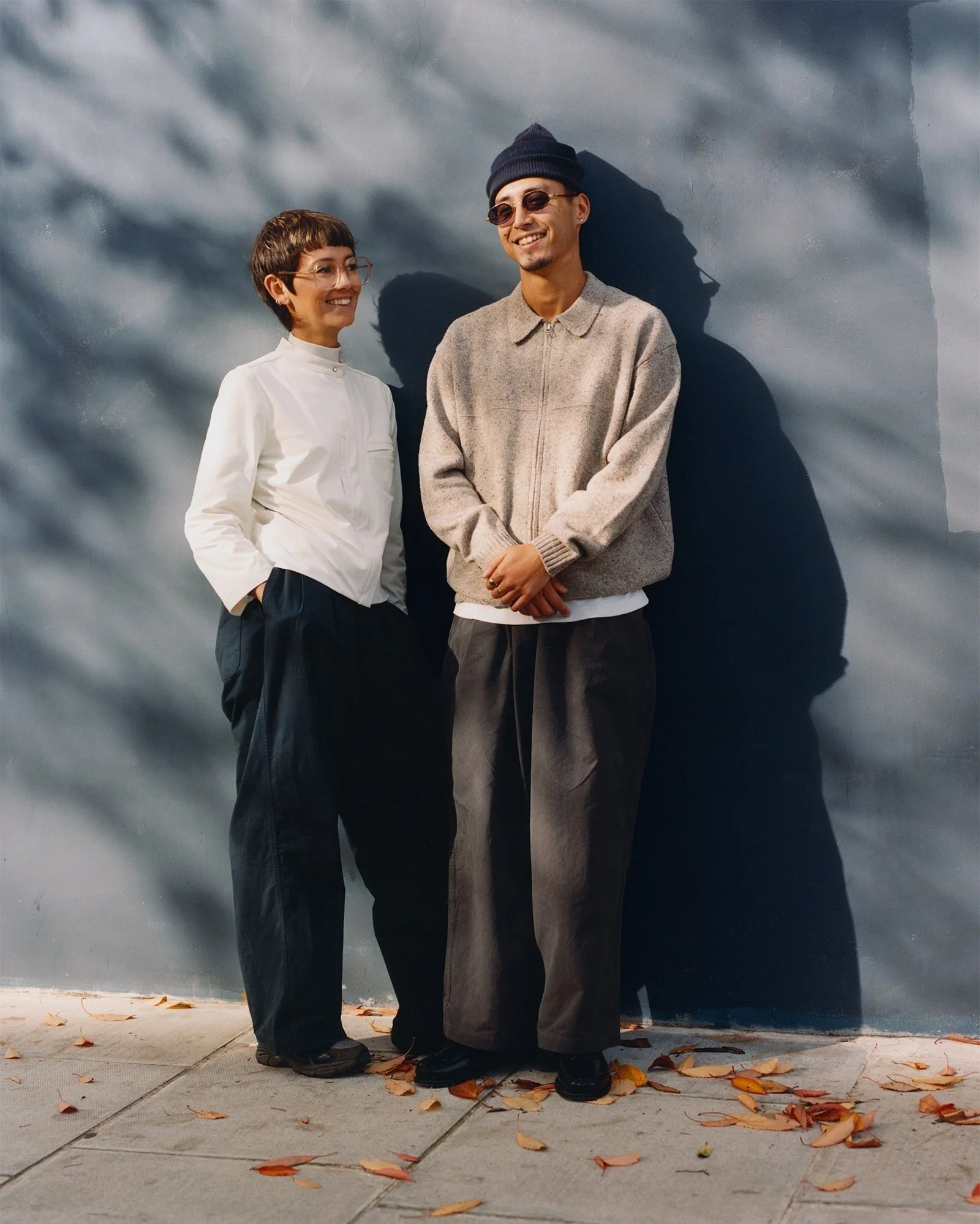 Two Tuck Wide Trousers - Khaki KAJA TWO TUCKS WIDE TROUSERS size 2