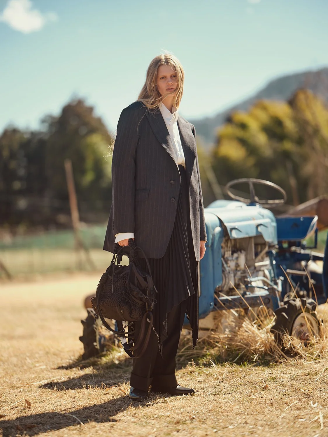 ■beautiful people■mobious bag in mesh L Mobious bag in mesh L – beautiful people online store