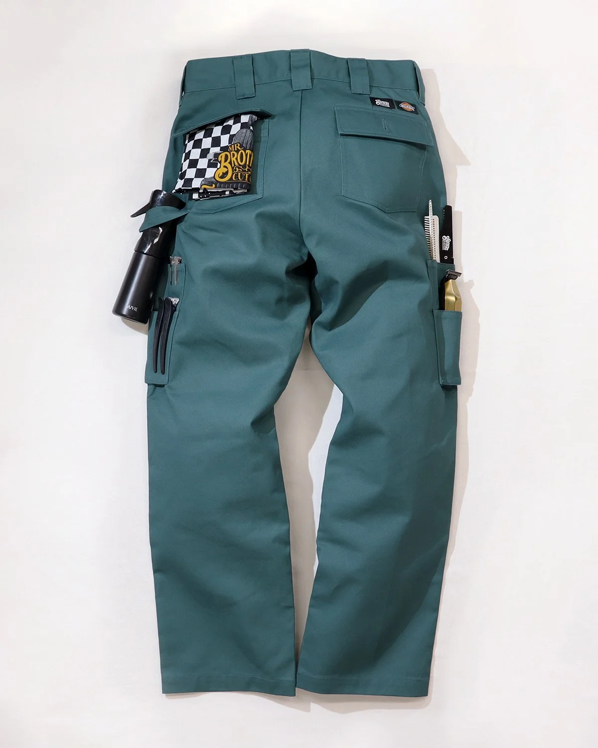 MR.BROTHERS CUT CLUB × Dickies KHAKI M MR.BROTHERS CUT CLUBがDickies(R)とのコラボによるバーバー仕様