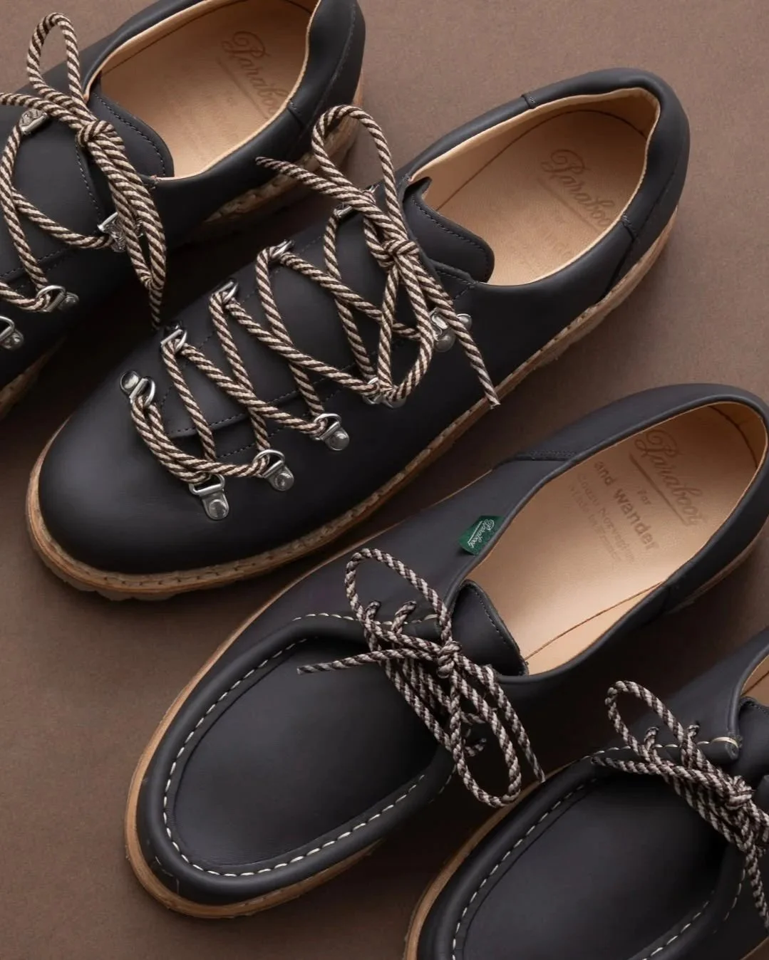 Paraboot Taps and Wander to Collaborate on the Michael and Clusaz Silhouettes