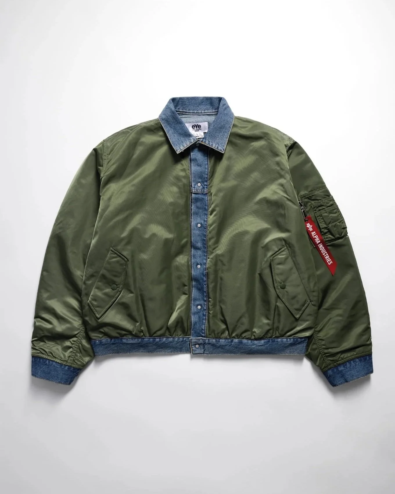 eYe JUNYA WATANABE MAN Deconstructs Alpha Industries' MA-1 Flight Jacket