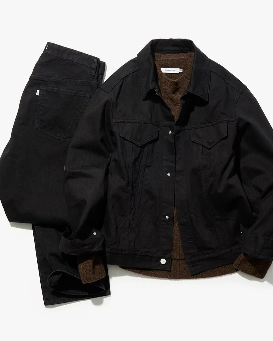 nonnatives Puts a Spin on its TRUCKER BLOUSON and TRUCKER 5P JEANS