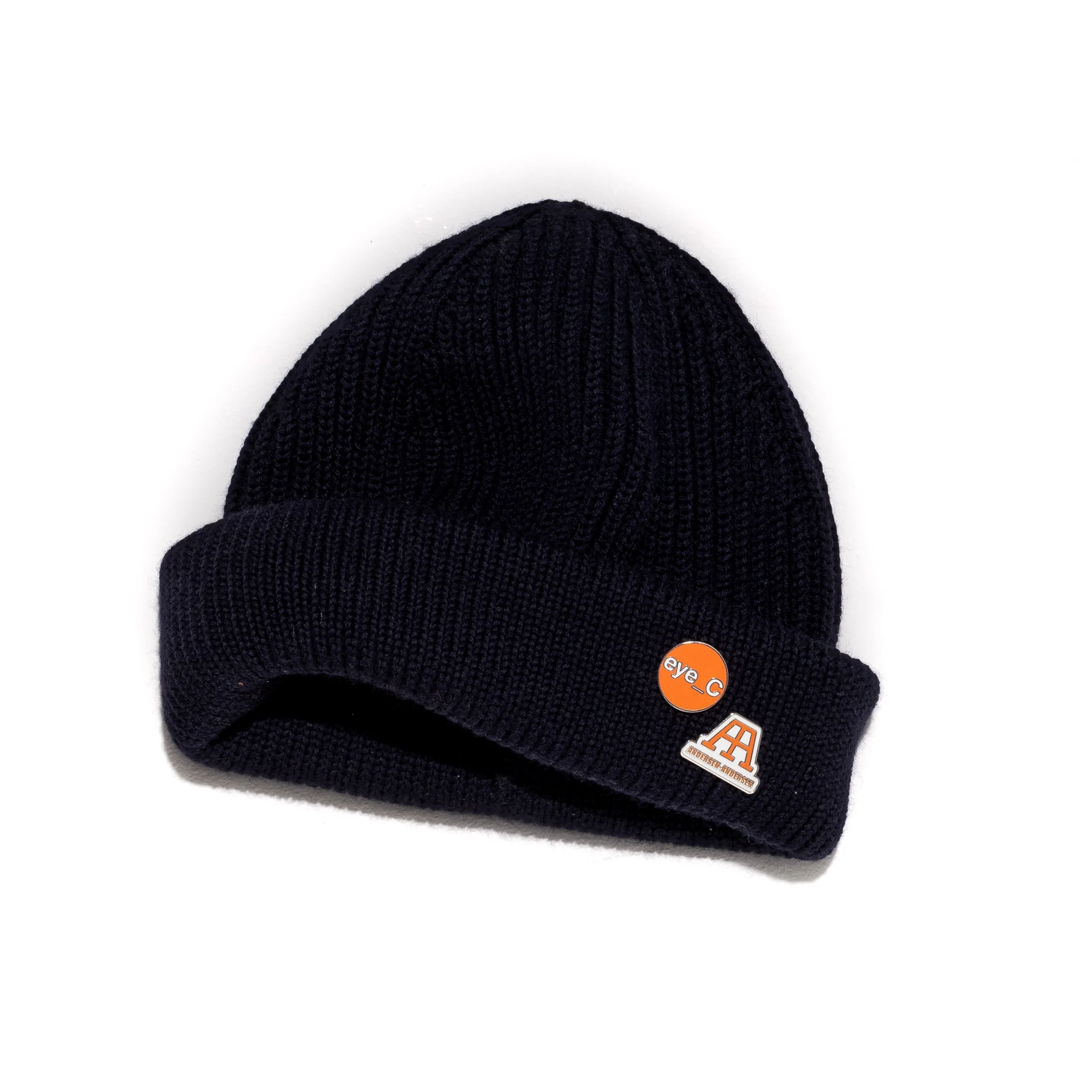 eye_C x Andersen-Andersen Double Fold Beanie 'Navy'