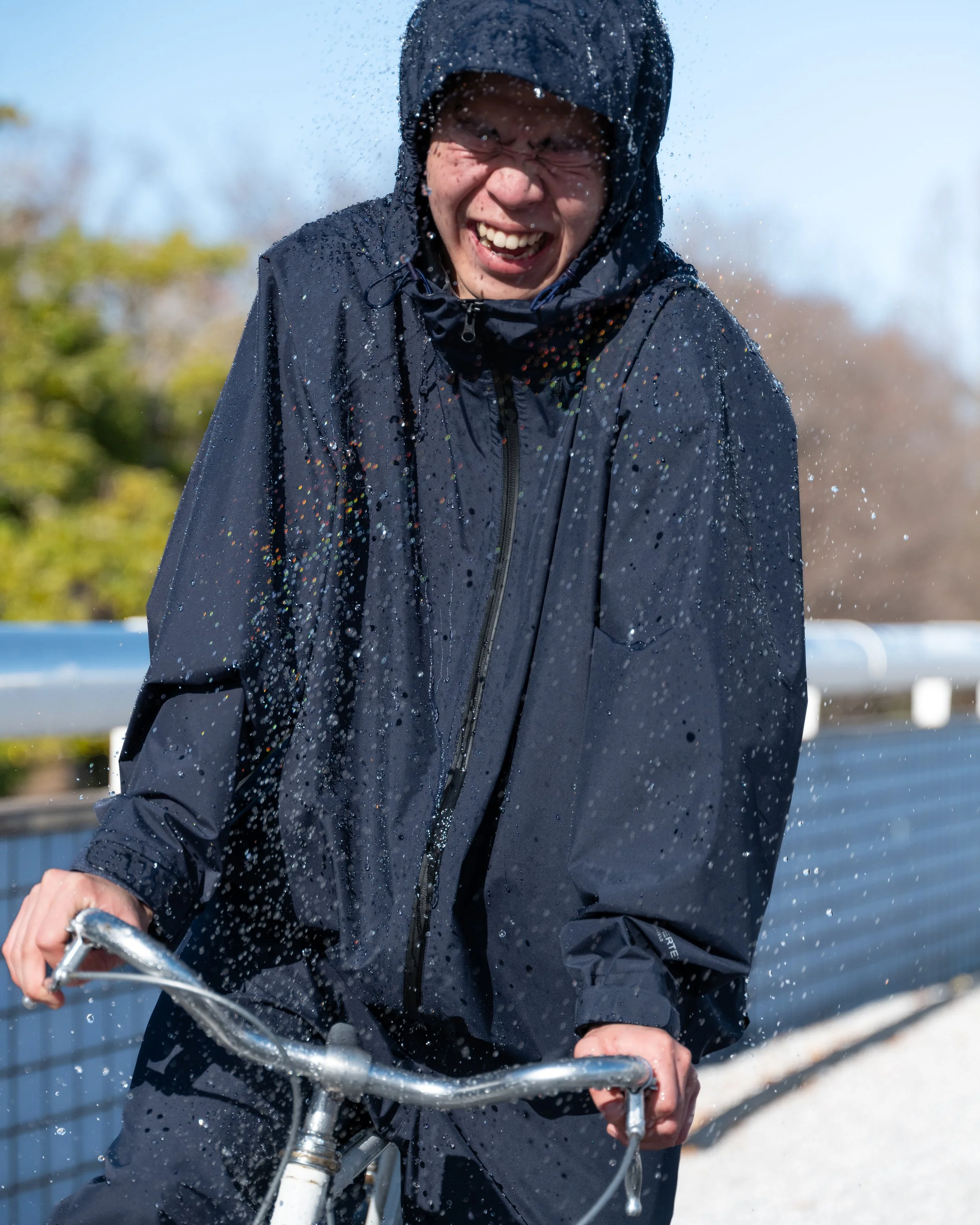 ENNOY 3LAYER SHELL HOODIE (BLACK) ENNOY 3LAYER SHELL HOODIE (BLACK  