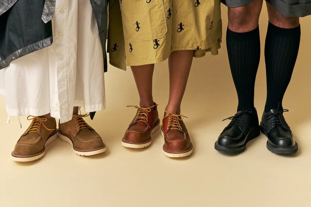 Engineered Garments Reworks Red Wing's Classic Oxford Shoe Engineered Garments Reworks Red Wing's Classic Oxford Shoe