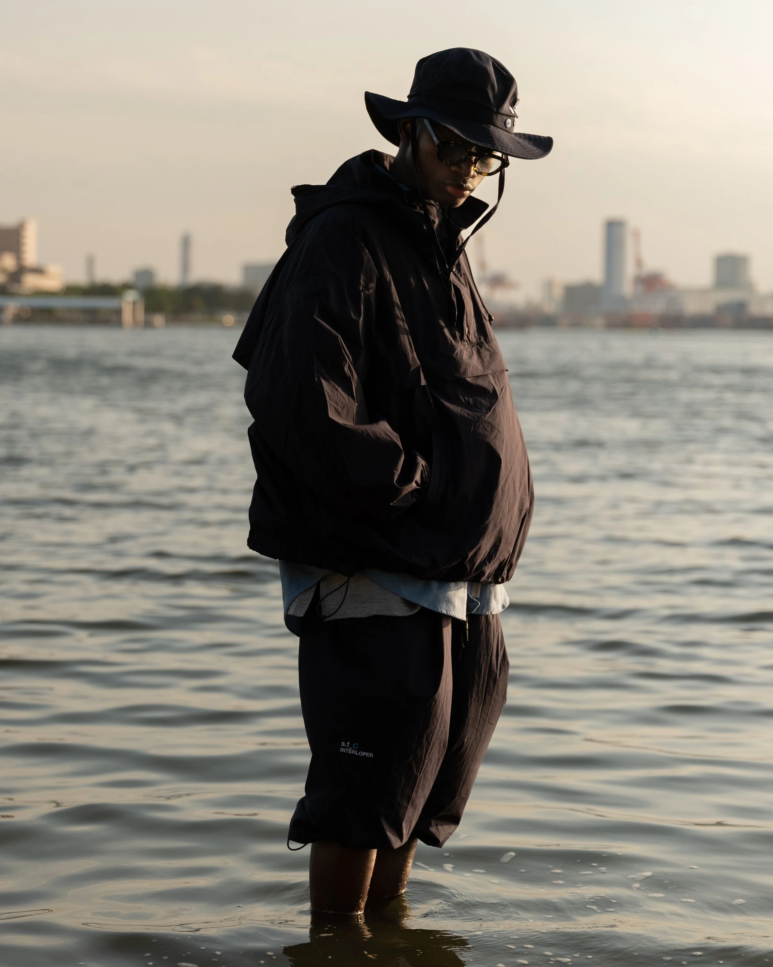 S.F.C x eye_C WIDE TAPERED EASY パンツ-