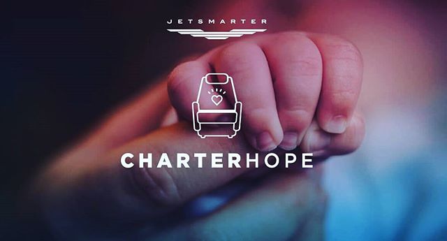 #Charterhope allows members to send private charters to immunocomprised infants home for the first time. @jetsmarter