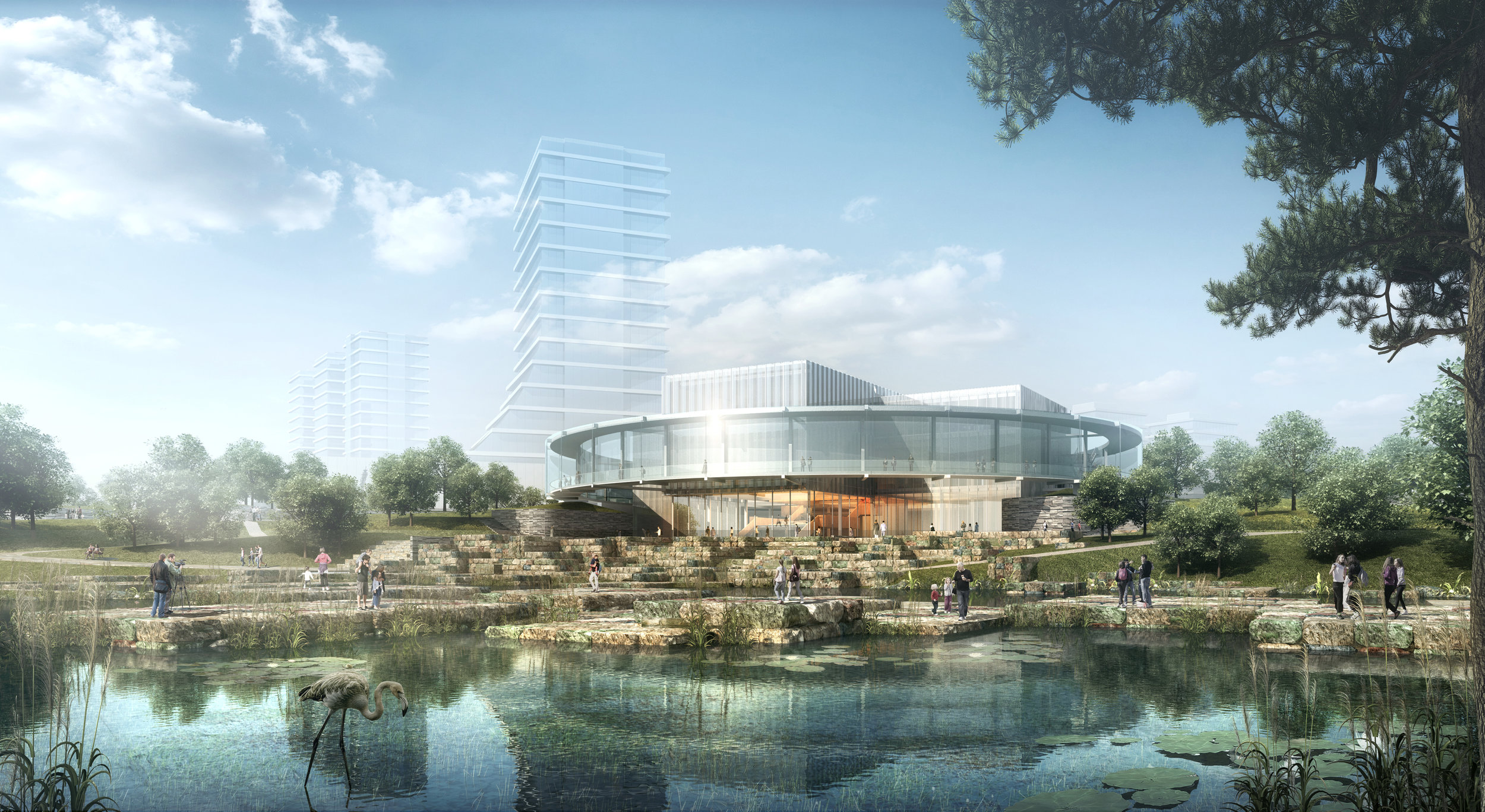 Zhengzhou Nature + Exhibition Center | Zhengzhou, China - 2020 Texas ASLA Honor Award