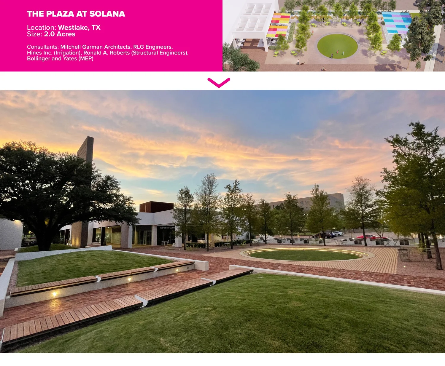 The Plaza at Solana | Westlake, TX — DELINEATOR