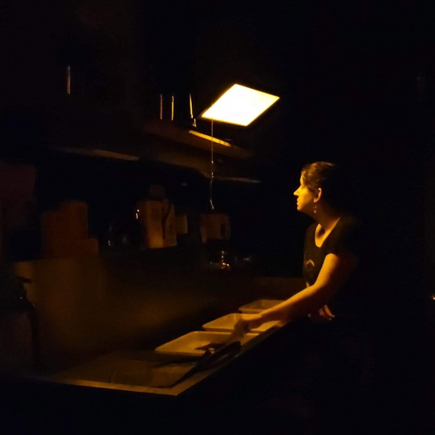 Self-indulgent darkroom selfie. My weekdays are a blur of word docs, PDFs, and emails. This is my analog antidote.
Mini print sale coming up next week. Postcards, cyanotypes, one-offs.
