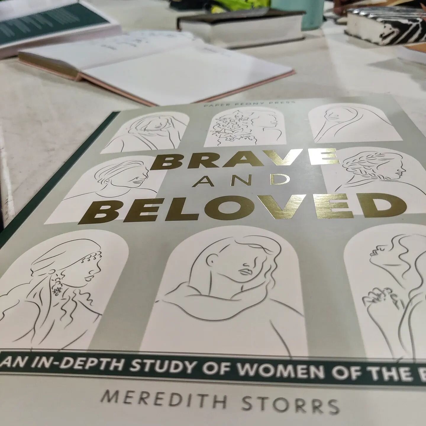 Every Sunday we gather as a group for our devotional time, and we are currently on week 2 of our new series: Brave and Beloved, an in-depth study of women of the Bible. We are just getting started, and it's already been eye-opening and transformation