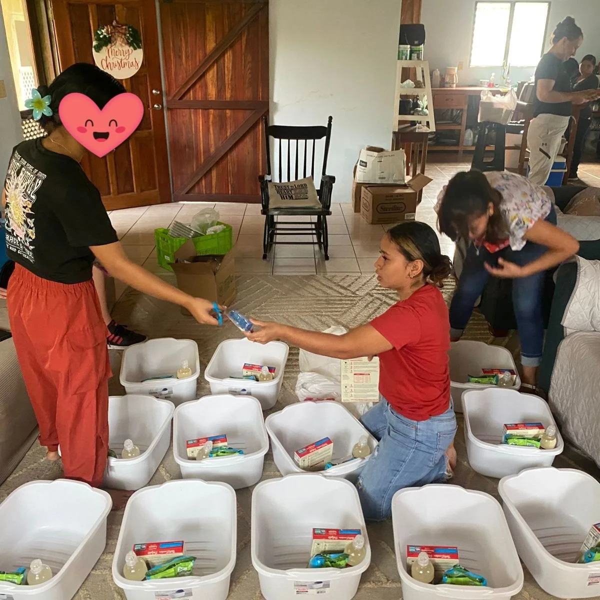 This week, Yasha had the joy of partnering with one of our faithful volunteers to deliver groceries &amp; Christmas goodies to families in our community. 

Moments like these remind us why it&rsquo;s so important to teach and model giving back. We wa