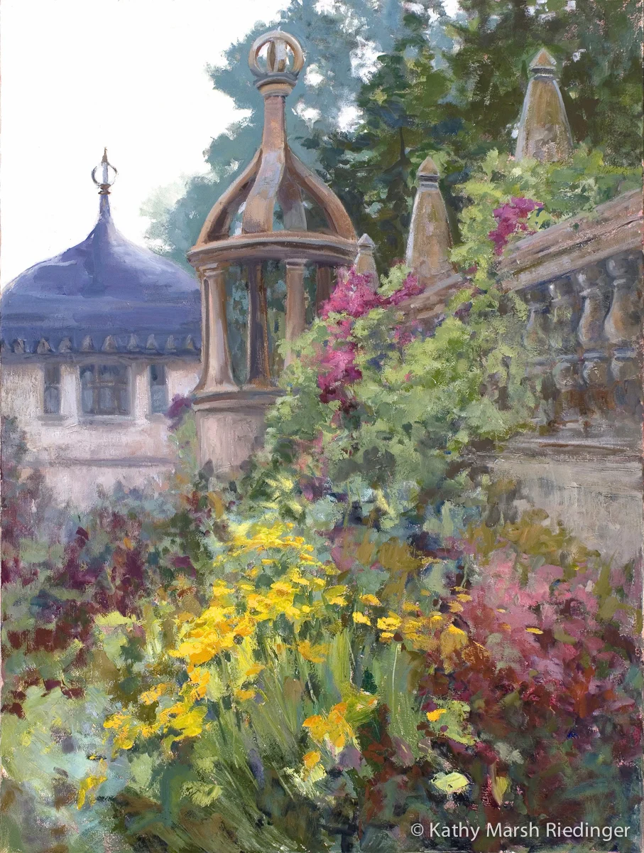 Yarrow in Spring 40x30 - Oil on Board Sold
