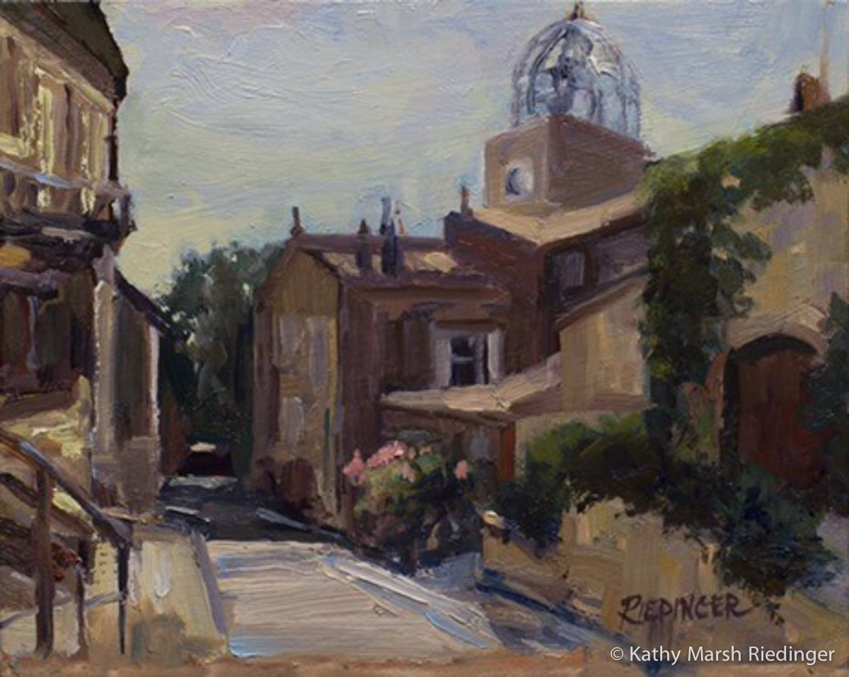 Cotignac 8x10 - Oil on Board Sold