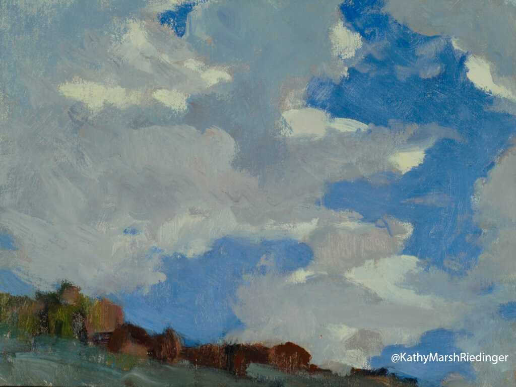 Floating Away 9x12 Oil on Board Contact Mary Williams Fine Arts
