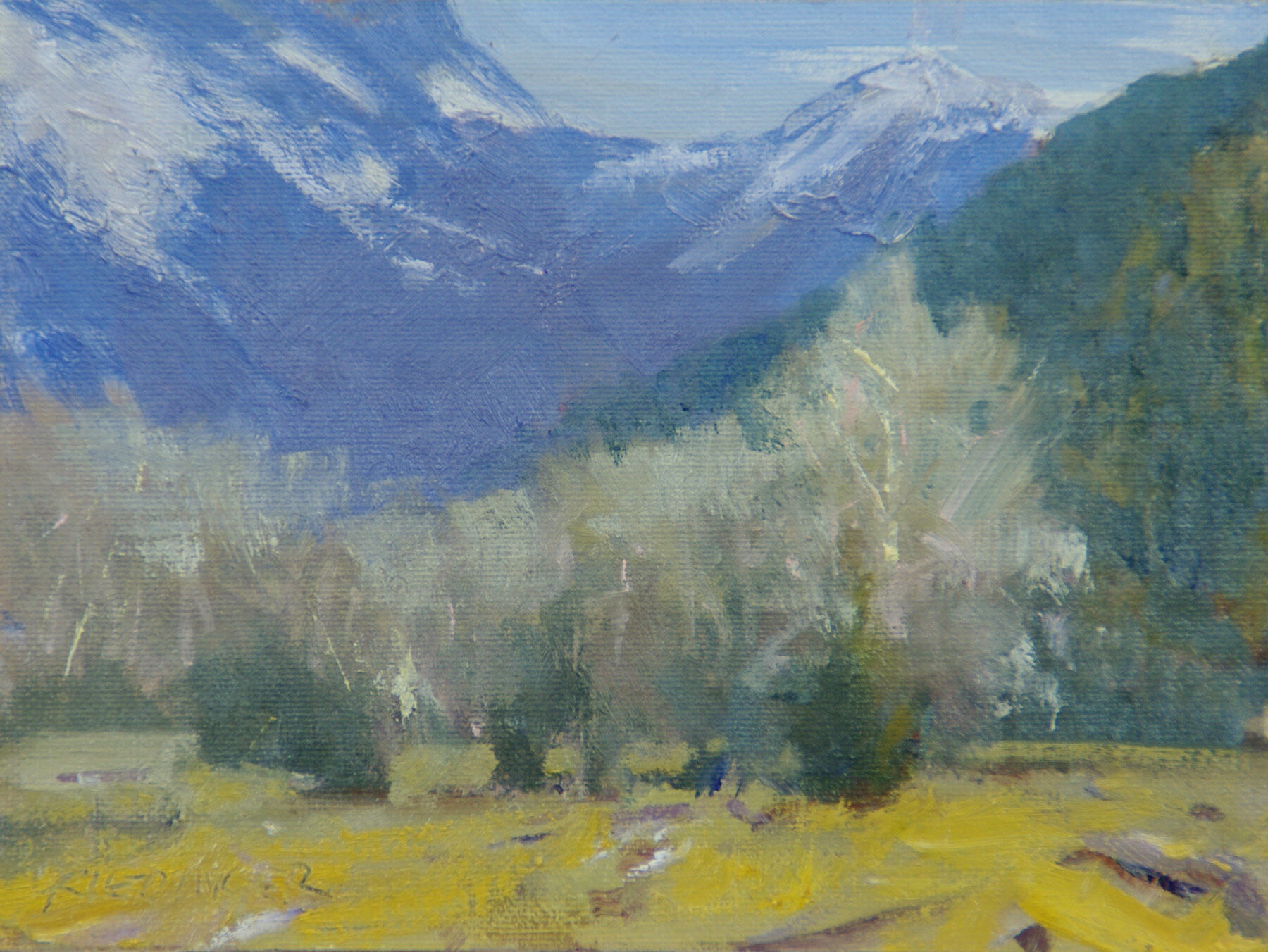 Spring Tribute 6x8 Oil Available thru Kathy