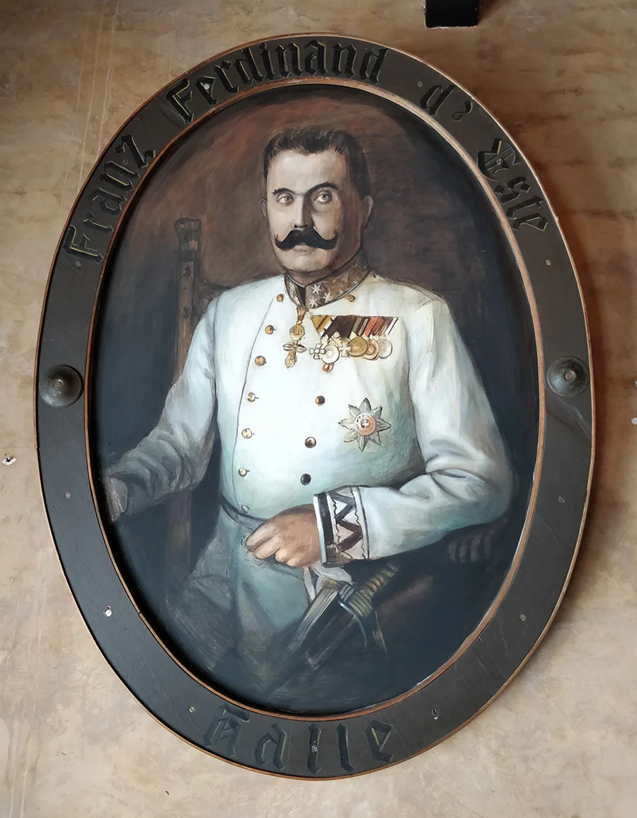 Archduke Franz Ferdinand Radegast Hall_Acrylic on metal plate(c).jpg