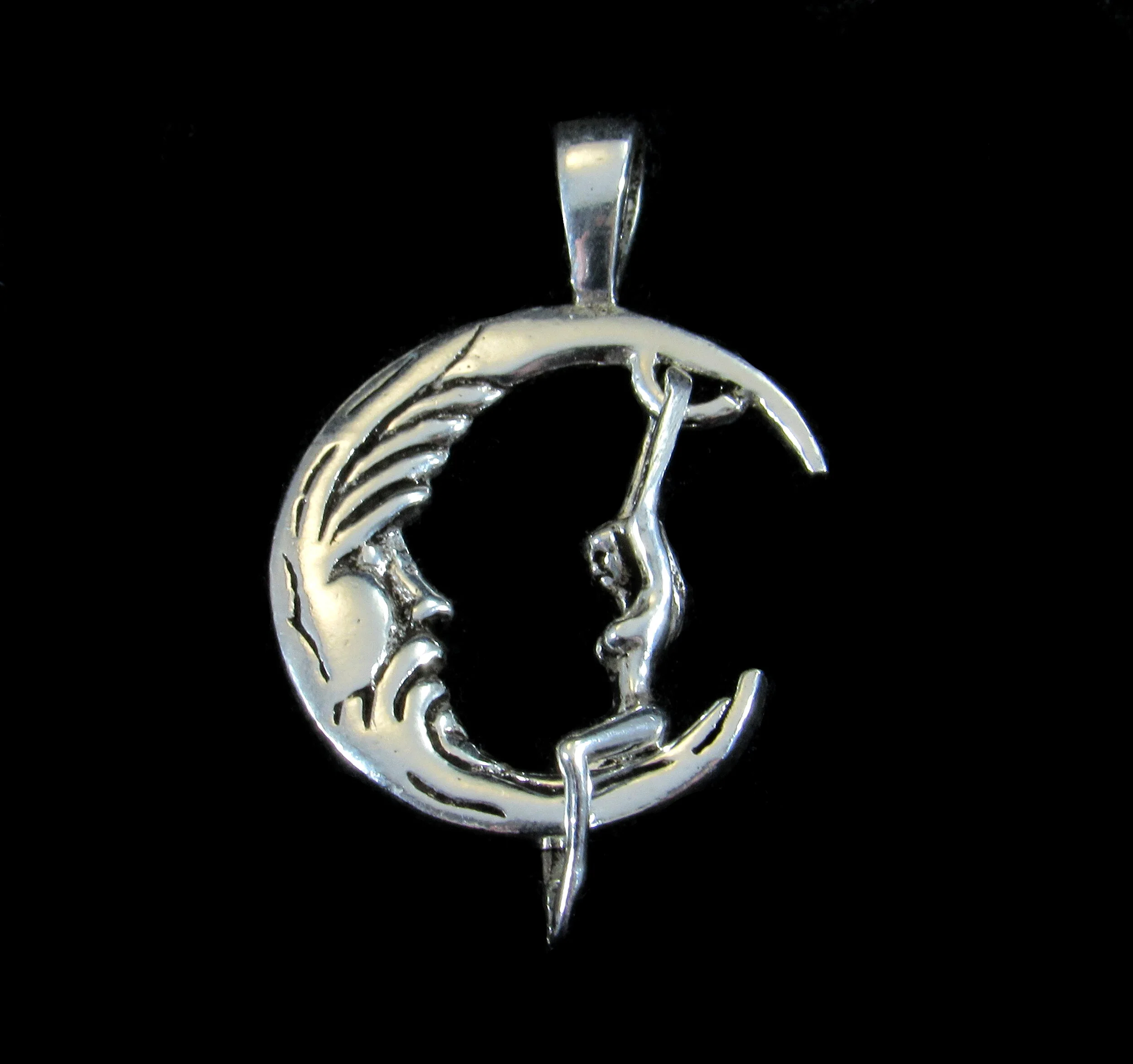 Crescent Moon Pendant — Renegade Jewelry