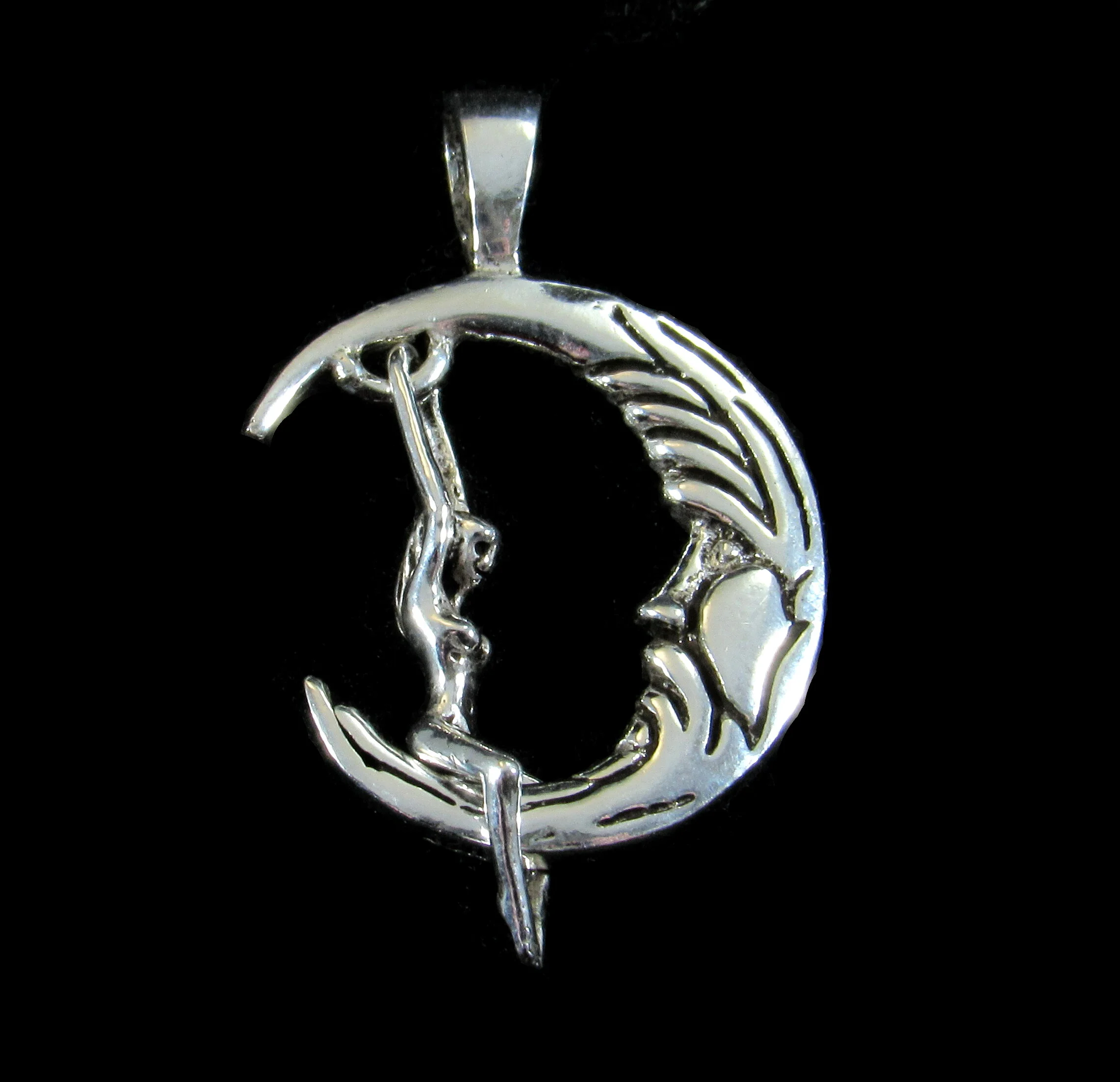 Crescent Moon Pendant — Renegade Jewelry