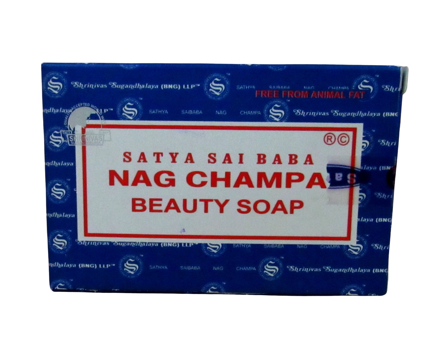Satya Sai Baba Nag Champa Soap 150gm, Box/4