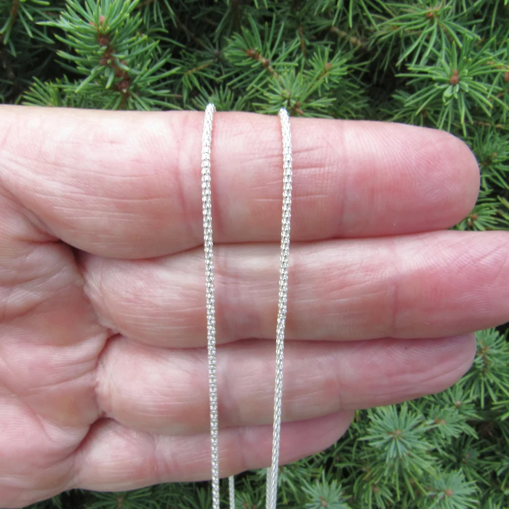 14K Gold Plated 925 Sterling Silver Diamond Cut Rope Chain Necklace