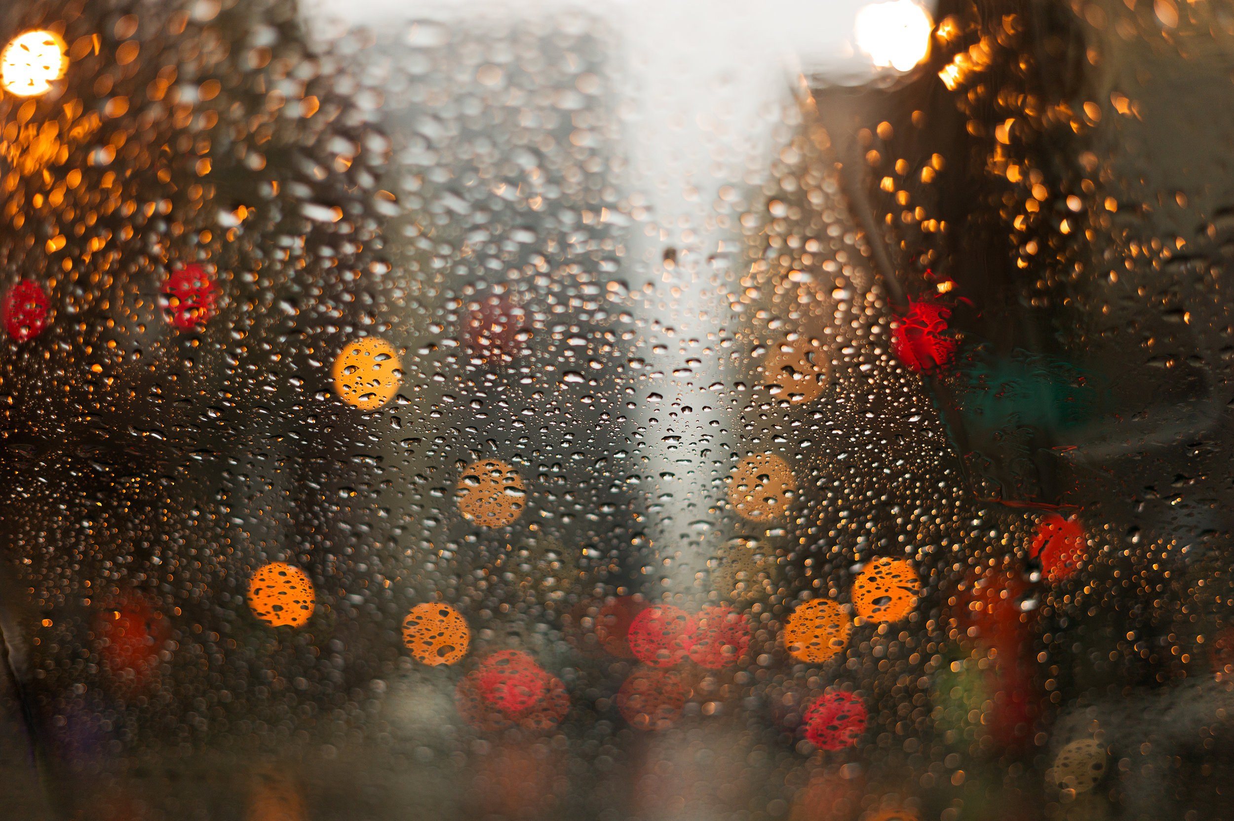 City on a Rainy Afternoon