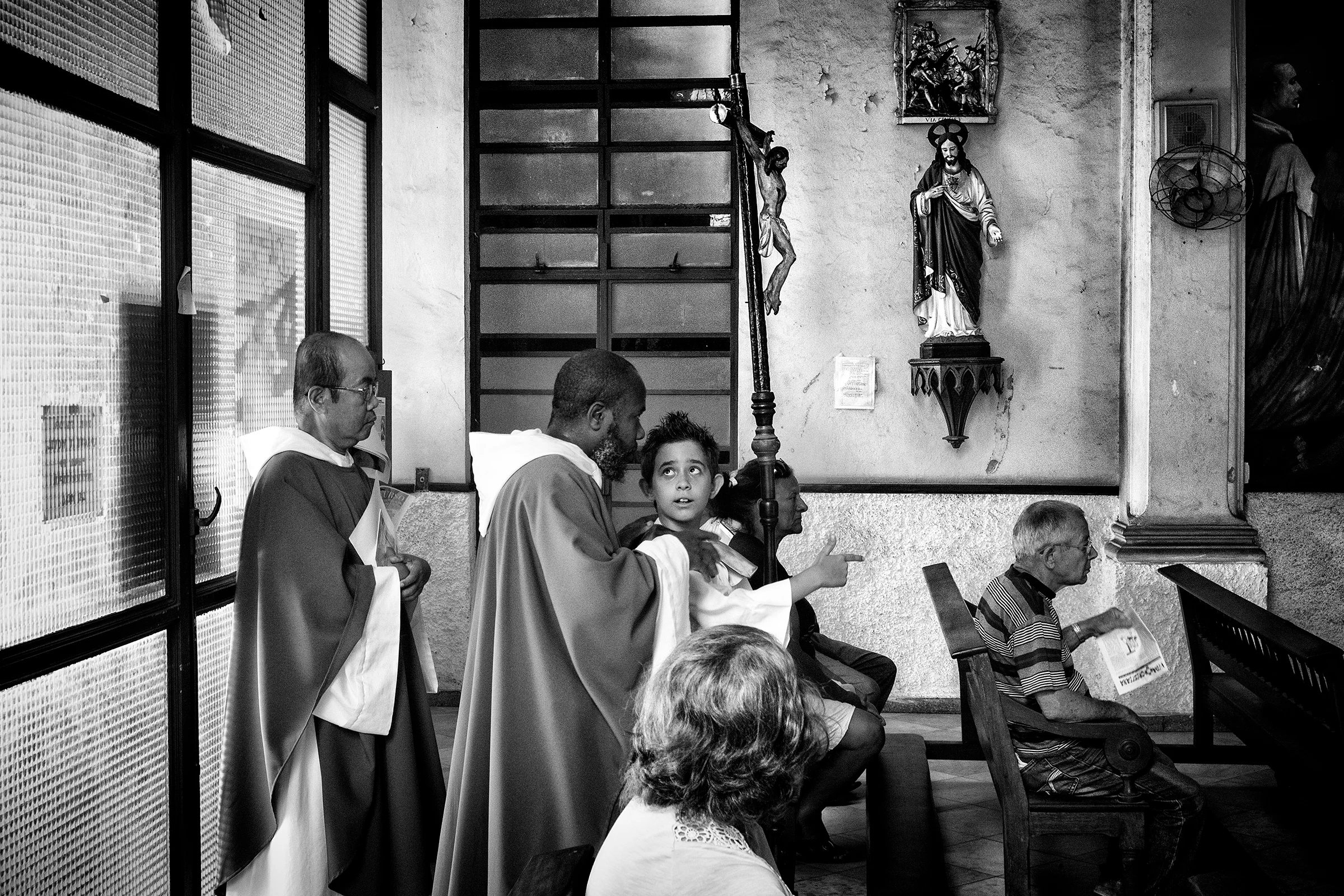 First Sunday as Altar Boy