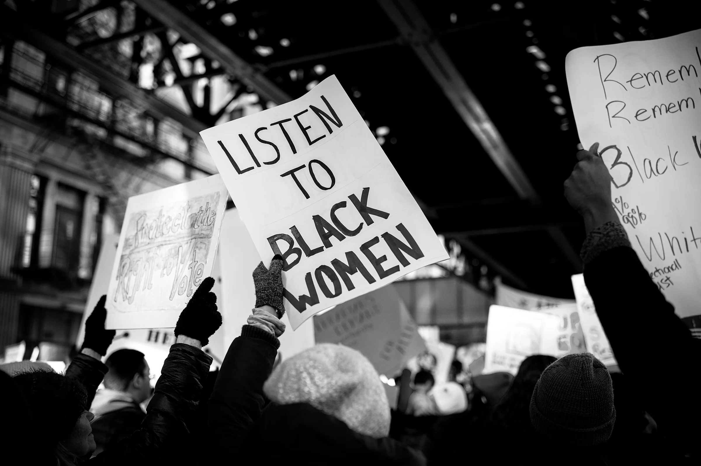 LISTEN TO BLACK WOMEN | © PRESTON LEWIS THOMAS