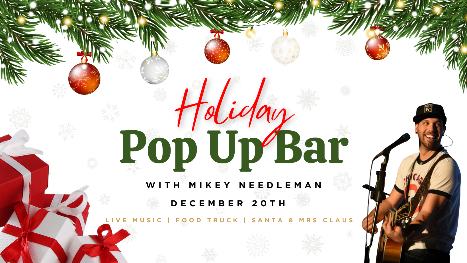 Holiday Pop Up Bar