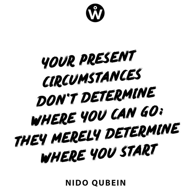 How awesome would it be if everything around us supported our goals and nothing stood in the way? Instead of letting roadblocks get the better of you - acknowledge the present circumstances, change your perspective and keep your eyes on the end goal.