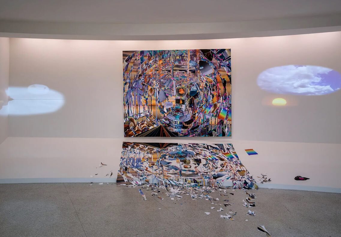 Stepping into Sarah Sze's immersive world in her latest exhibition, Timelapse, at the iconic @guggenheim 🌍🌟&nbsp;

In her mesmerizing display of site specific installations, Sarah Sze blurs the boundaries of sculpture, installation art, and archite