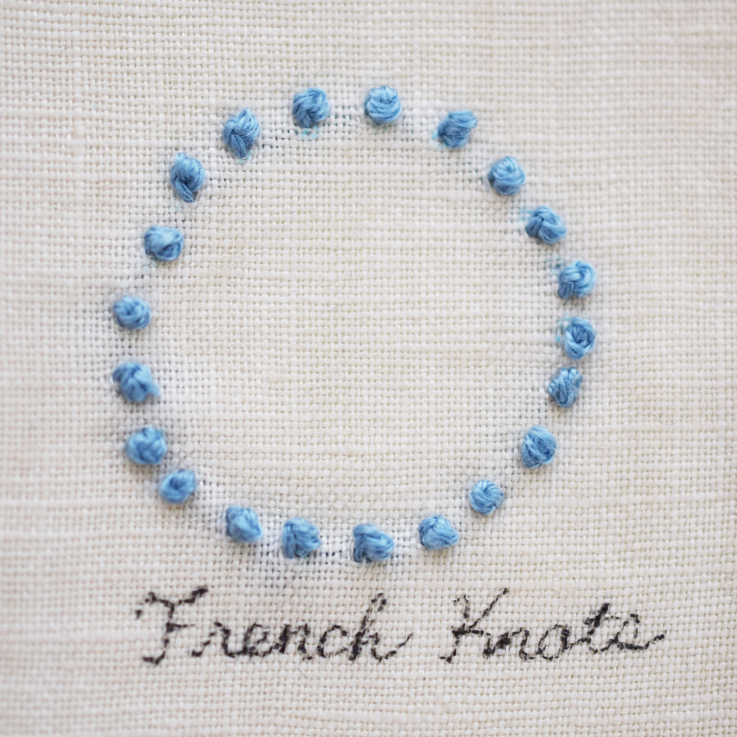 French Knots stitch