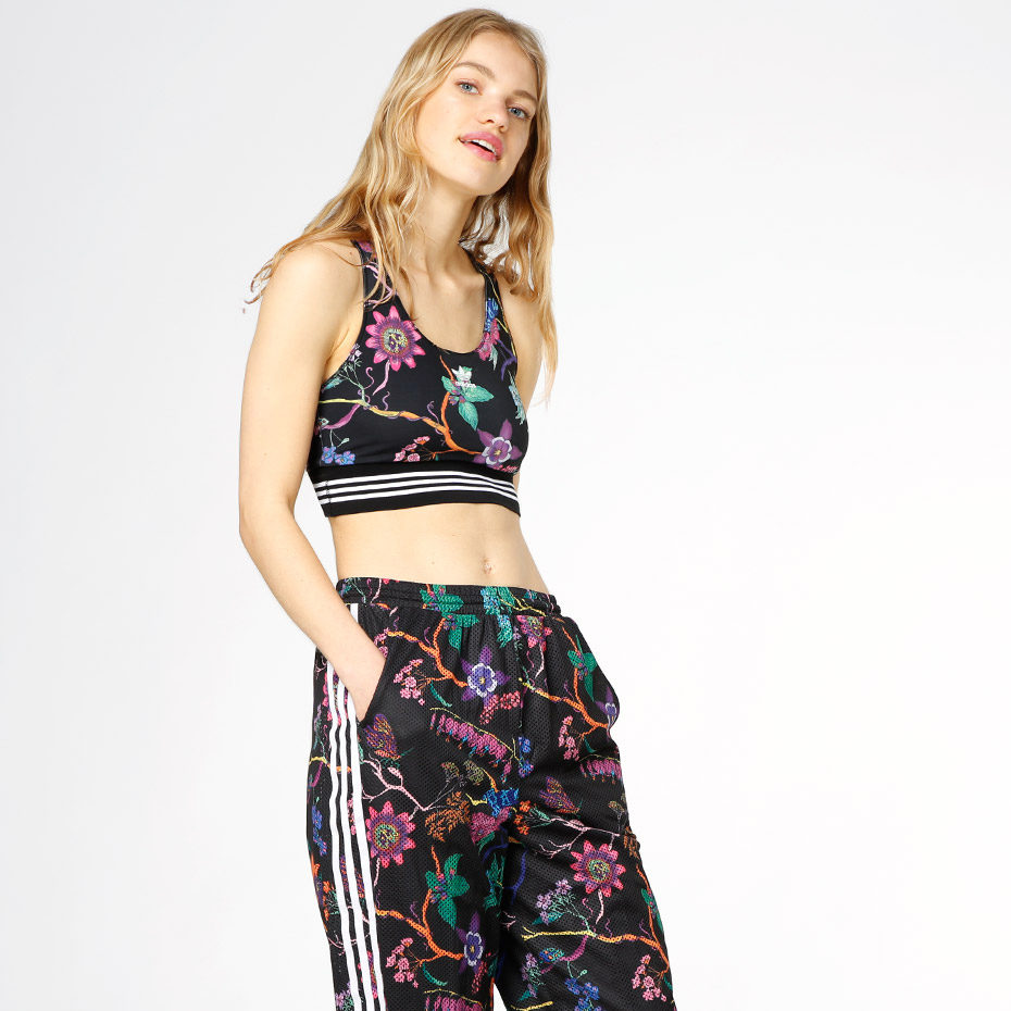 adidas poisonous garden crop top