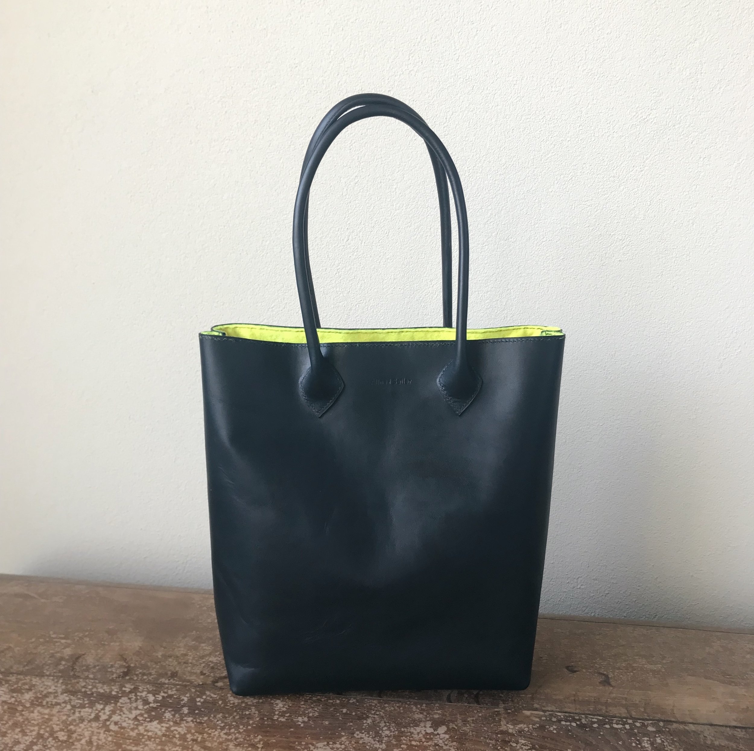 Custom Tote Bag with rolled handles