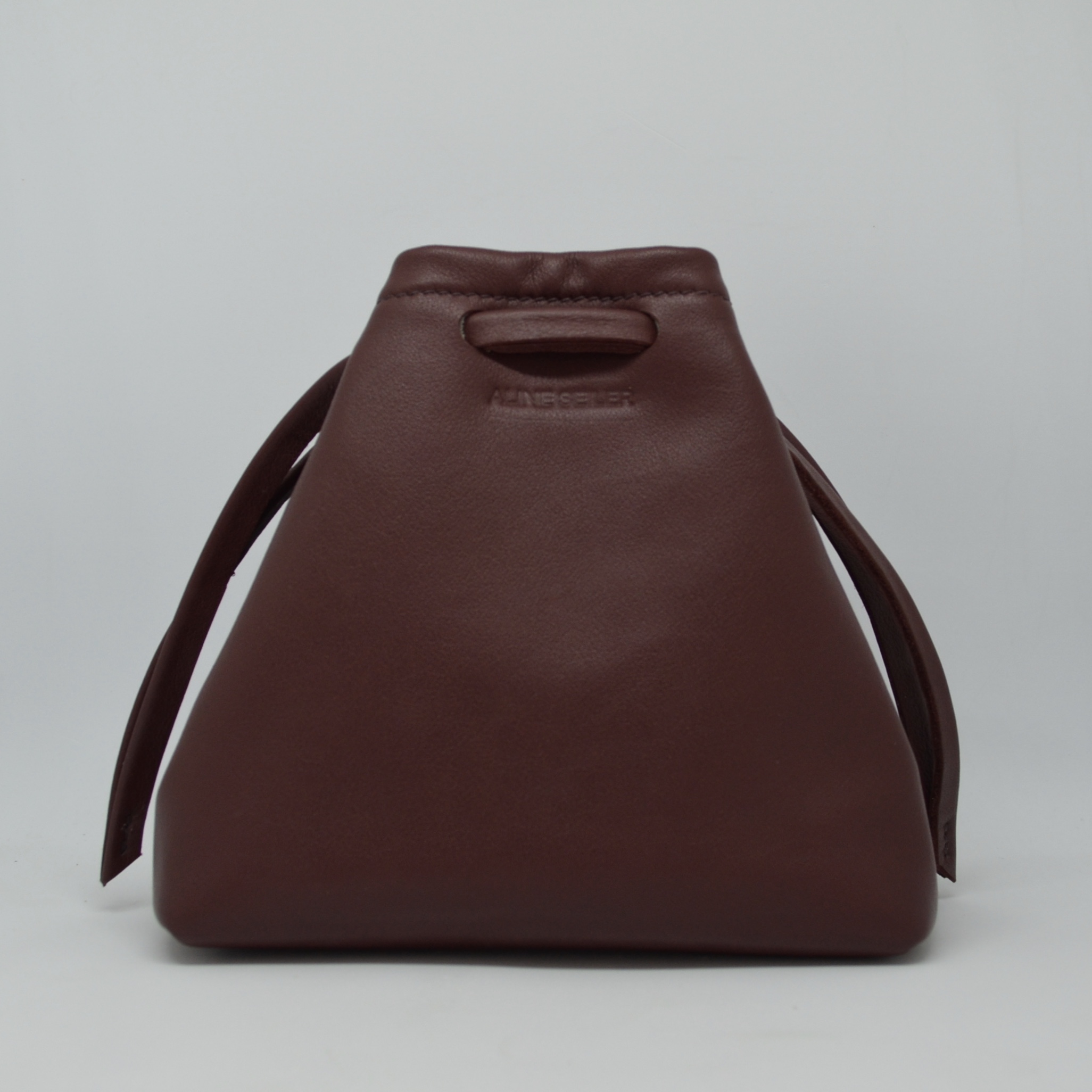 Aline Seiler Kinchaku Mini Burgundy