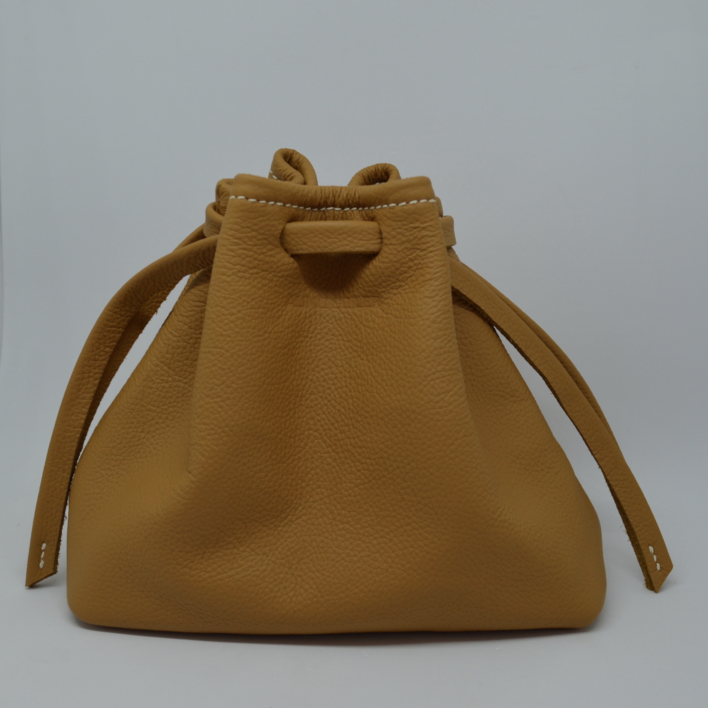 Aline Seiler Kinchaku Mini Cognac