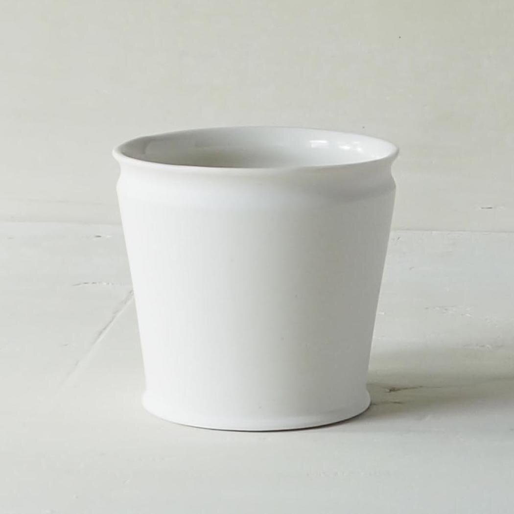 Medium Porcelain Cup (white)