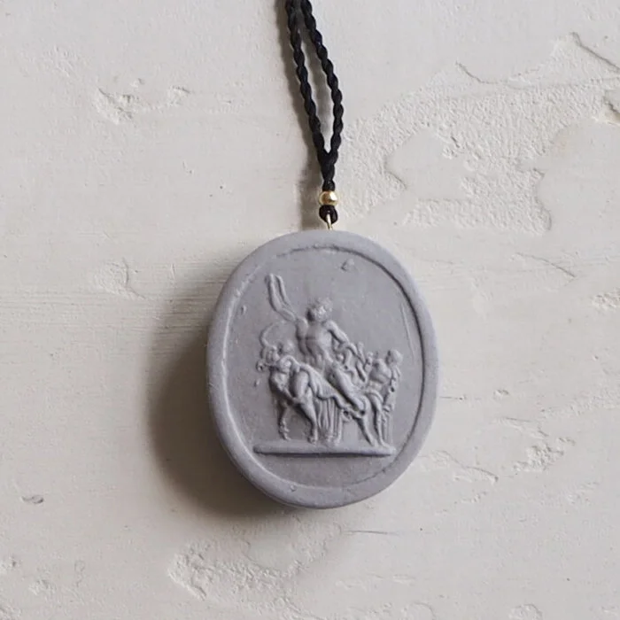 Laocoon Porcelain Pendant