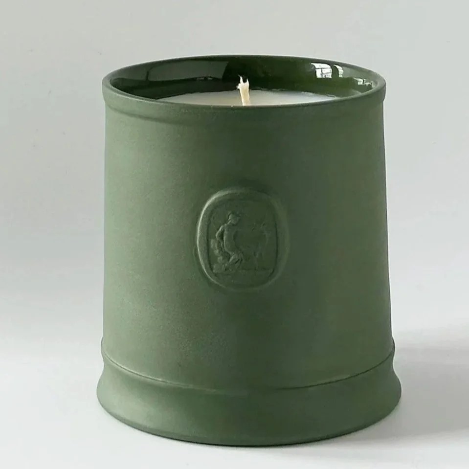 Diana with Stag  Cameo Vessel Candle 12 oz. (Pre-Order)