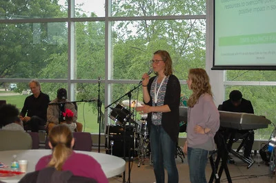 Rose And Bri - Introduction of DMN website at the launch.