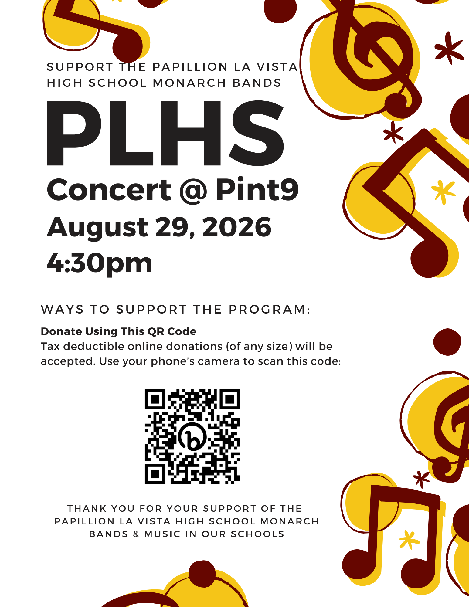Papillion La Vista Monarch Marching Band