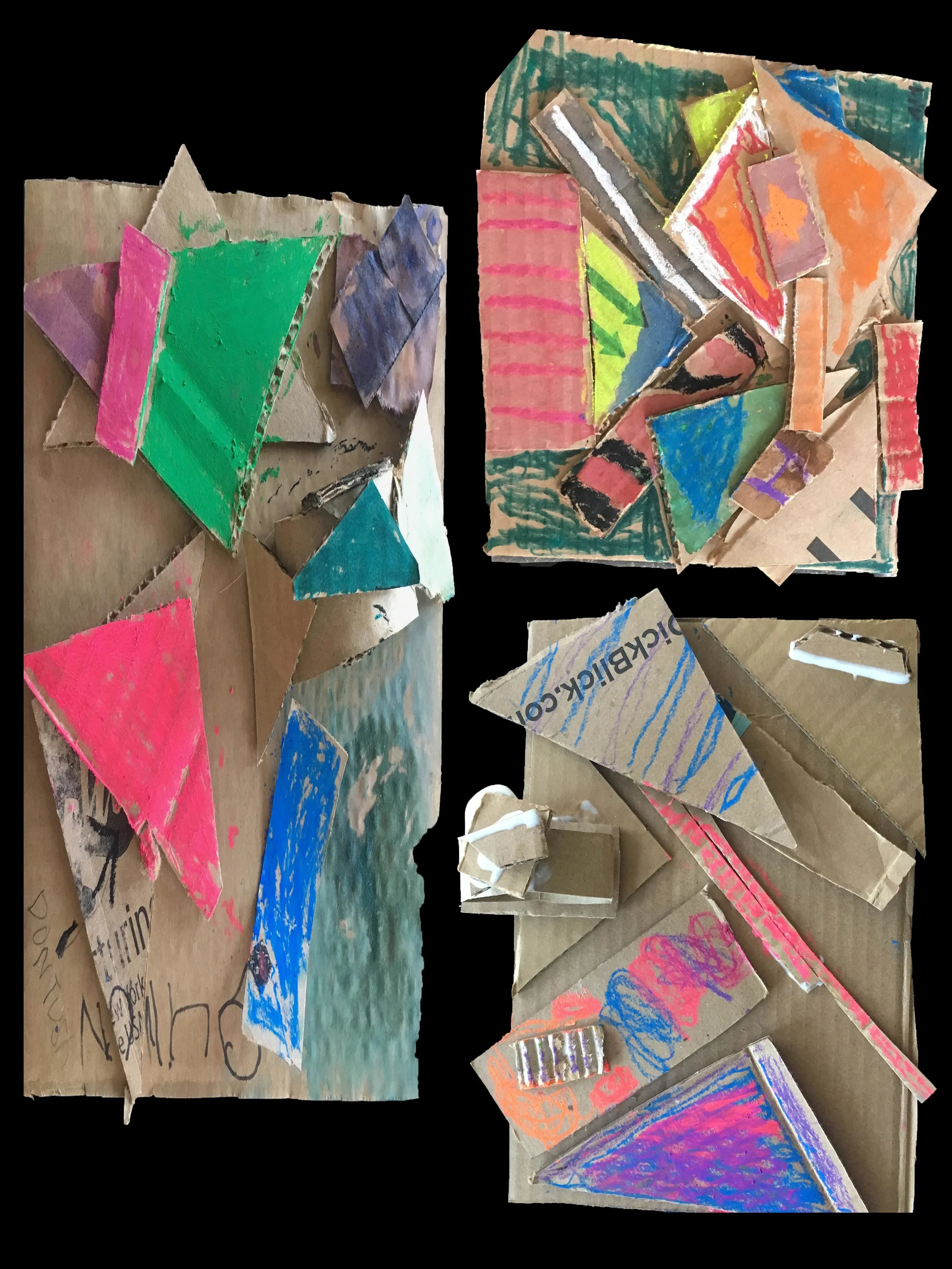 Cardboard Relief-1st Grade
