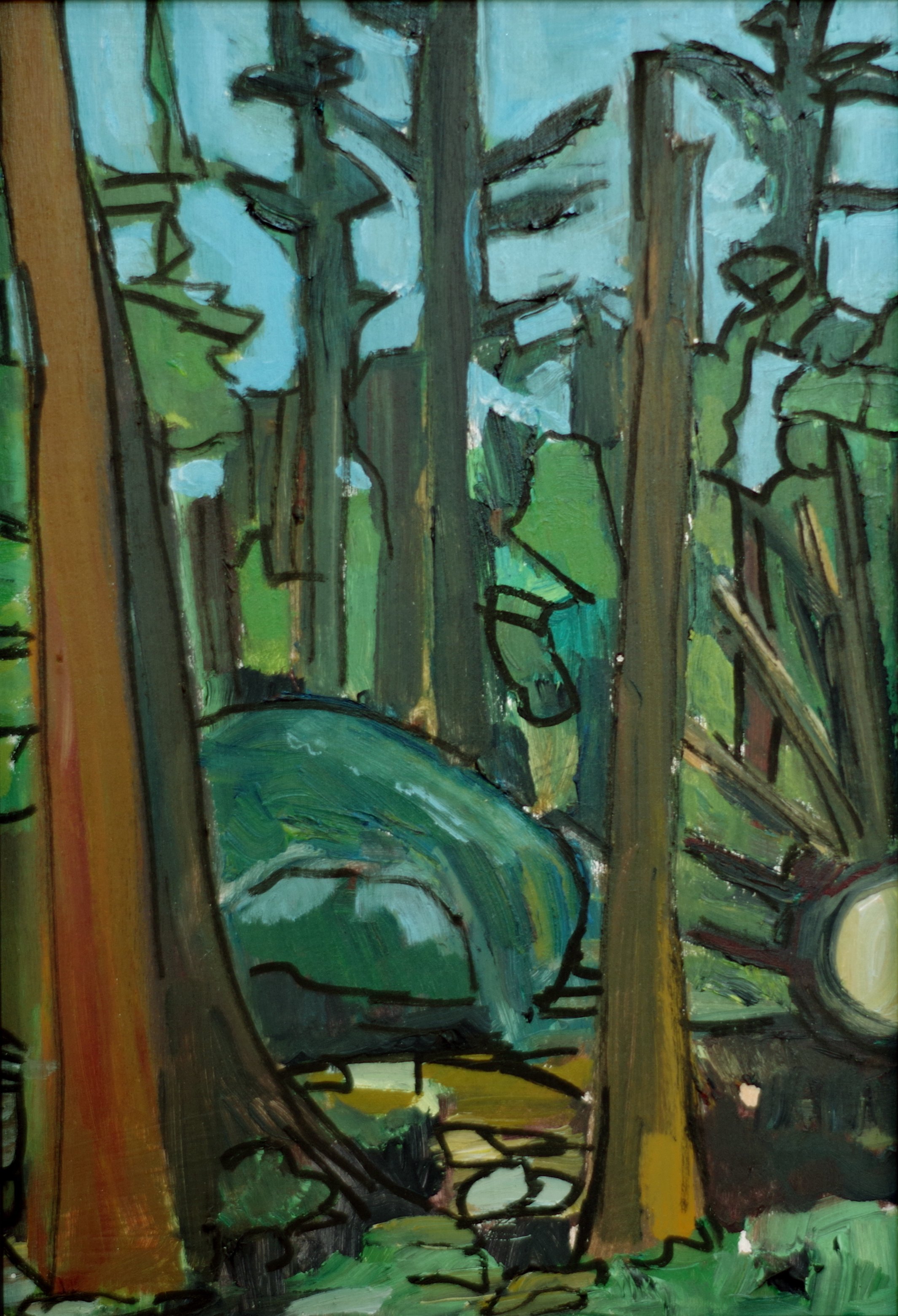 "In the Woods with the bugs of Monhegan"