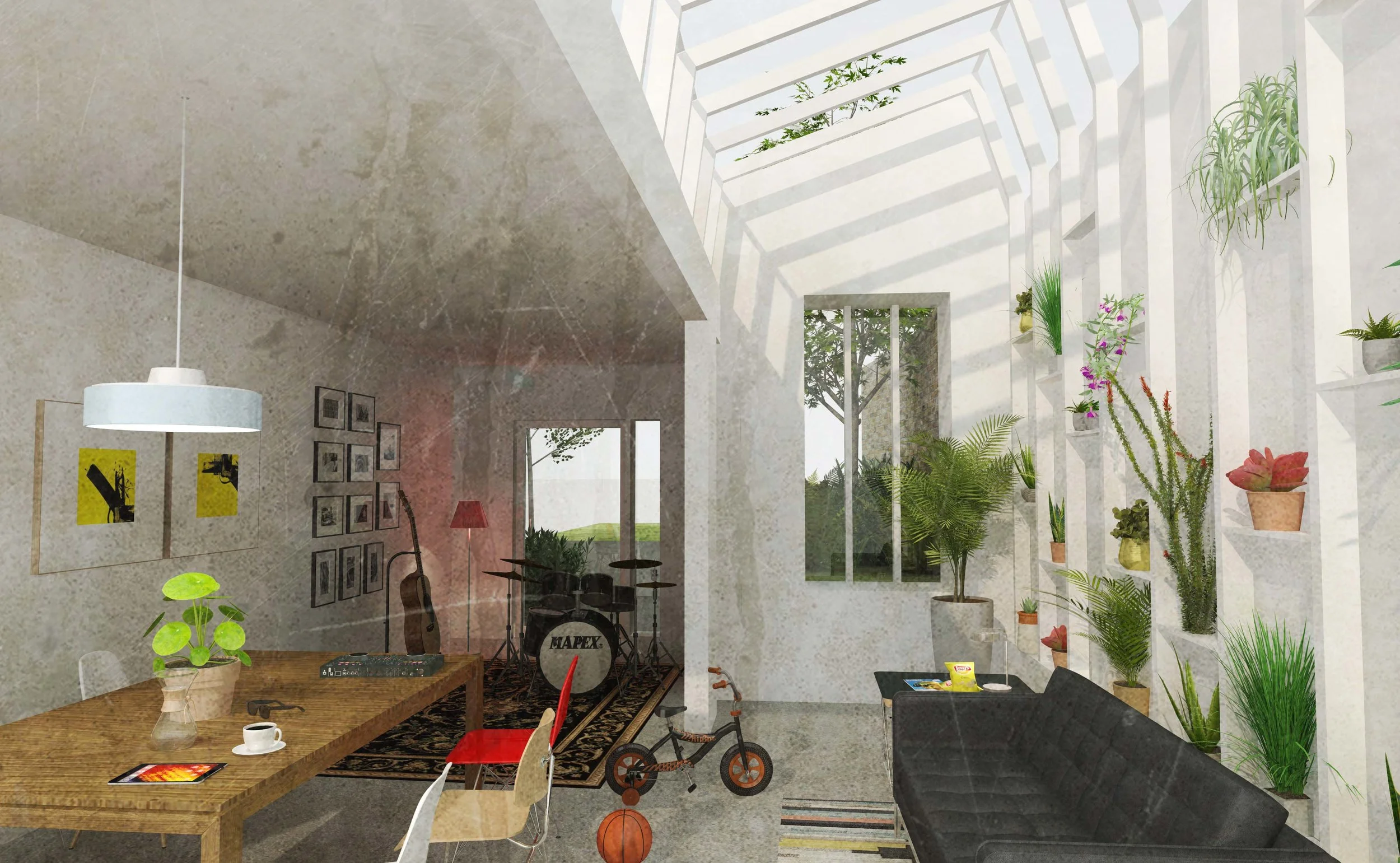 Movable columns