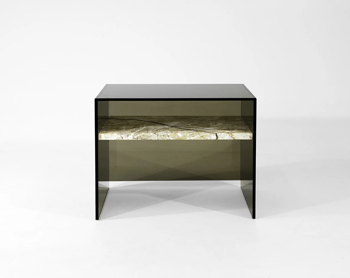 To Float From Within in Temptation Marble with Bronzed Glass.jpg