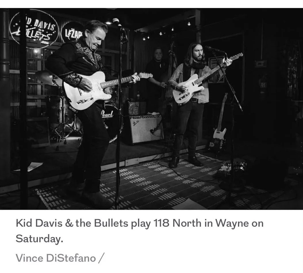 Big thanks to @phillyinquirer and @delucadan for including @kid_davis_and_the_bullets in this weekend&rsquo;s Philly music roundup.

We&rsquo;re celebrating the release of our new full-length, &lsquo;Amsterdam&rsquo; this Saturday at @118NorthWayne, 