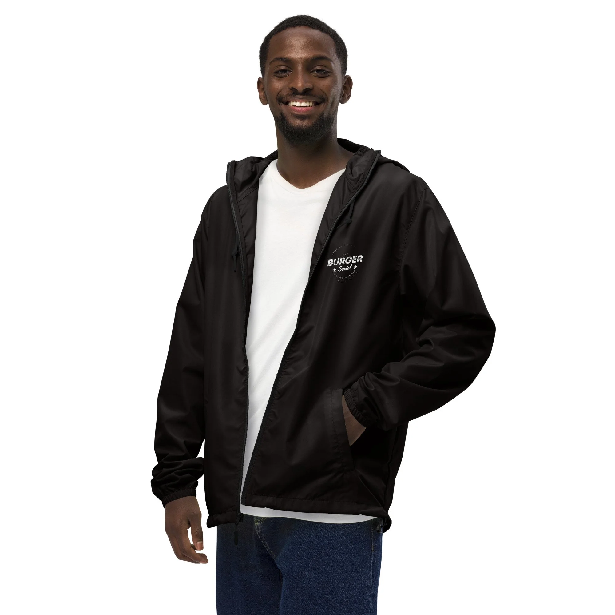 unisex-lightweight-zip-up-windbreaker-black-left-front-2-696fcd7a3a767.jpg
