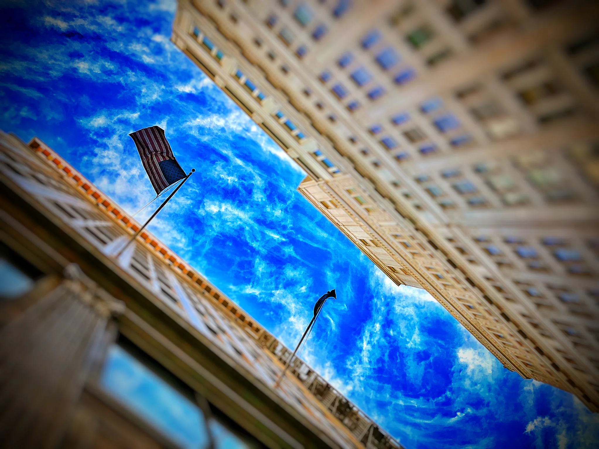 View from Inside the Blue Marble