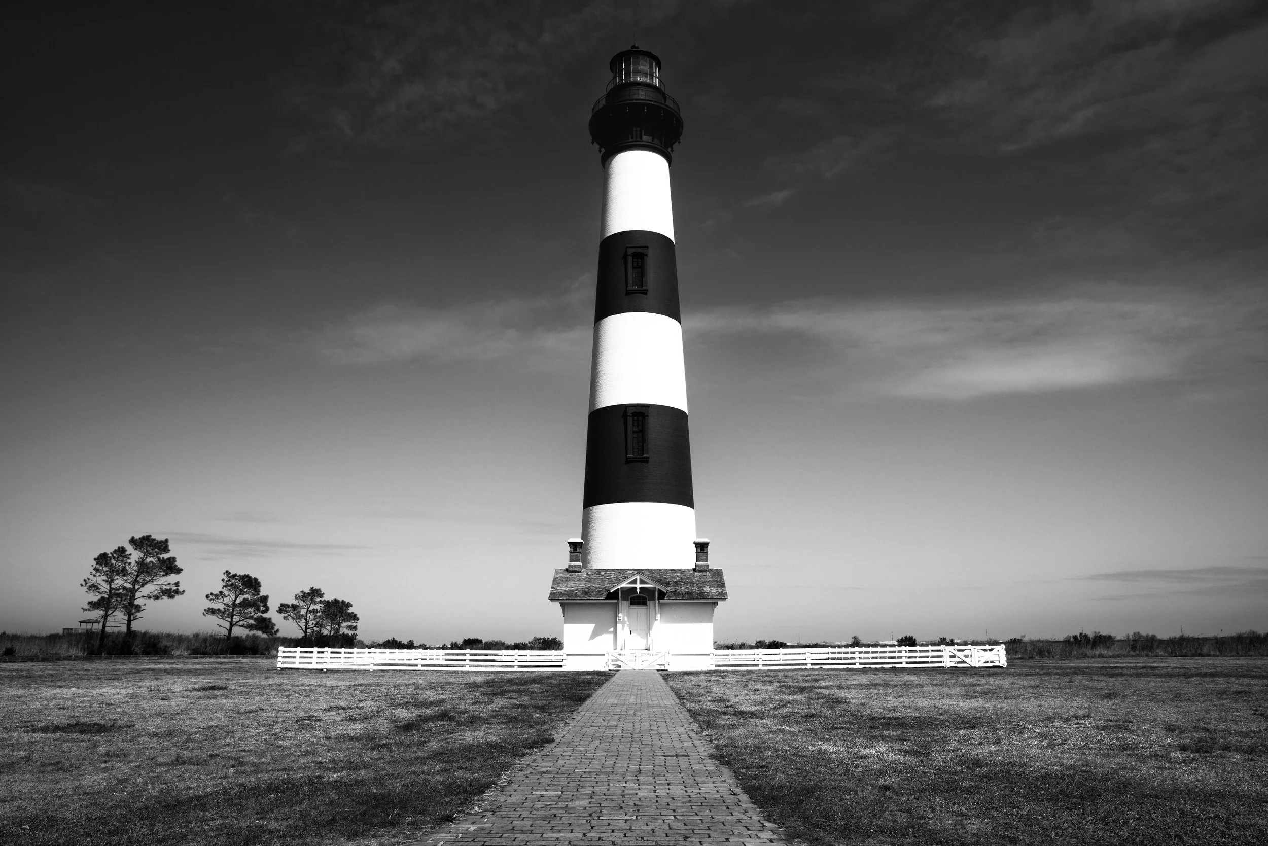 B/W Bodie Lighthouse
