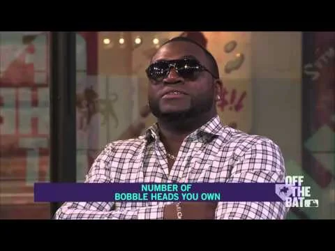 David Ortiz visits the Fan Cave